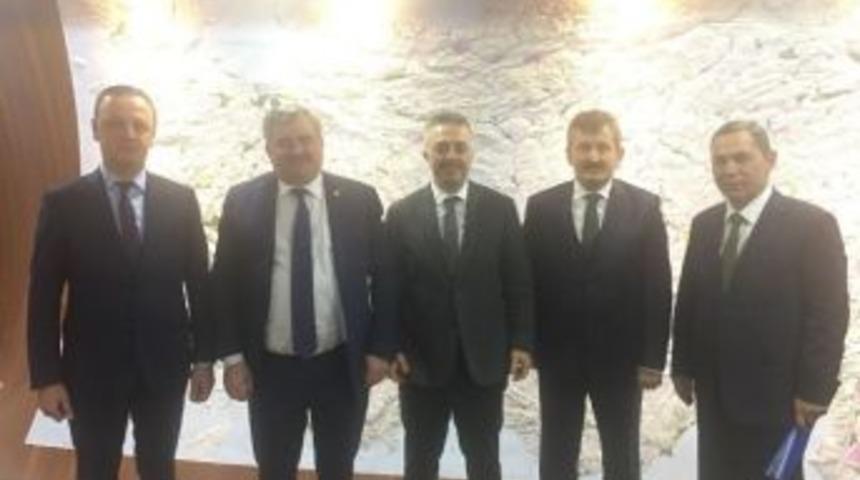 &Ccedil;aturoğlu, Dsi Genel M&uuml;d&uuml;r&uuml; Murat Acu İle 2017 Yatırım Programını G&ouml;r&uuml;şt&uuml;