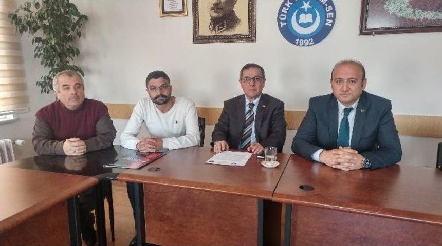 T&uuml;rk Eğitim-sen 1 Nolu Şube Başkanı Ali Benli: