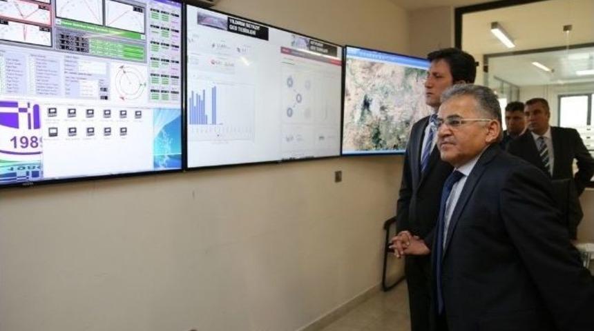 Melikgazi&rsquo;de Scada Sistemi İle Kısa S&uuml;rede Ve Daha Ekonomik Hizmet Sunuluyor