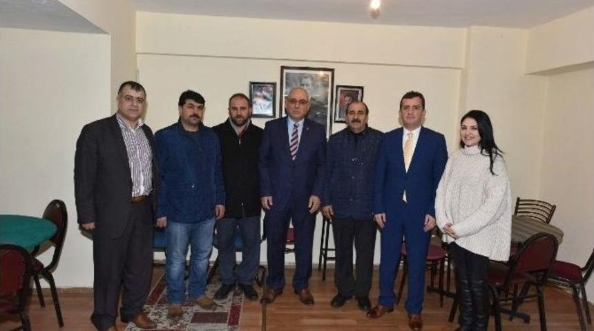 Kara, Esnaf Odalarını Ziyaret Ederek Sorunlarını Dinledi