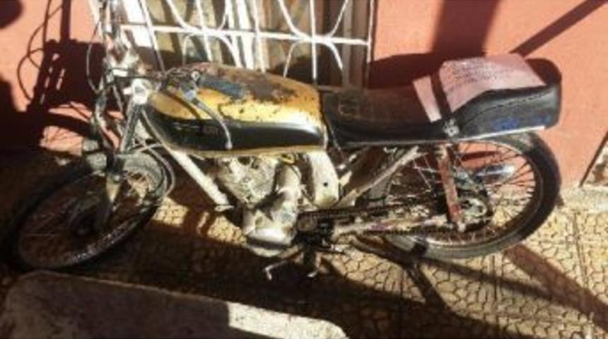 Gaziantep'te &Ccedil;alınan Motosiklet Besni'de Bulundu