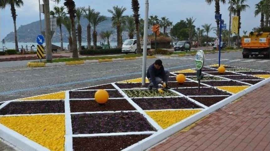 Alanya Bahara Hazırlanıyor