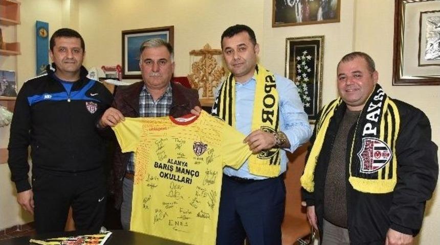 Payallarspor&rsquo;dan Başkan Y&uuml;cel&rsquo;e Destek Teşekk&uuml;r&uuml;