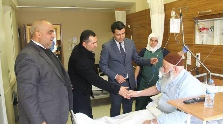 Din G&ouml;revlilerinden Hastalara &lsquo;ge&ccedil;miş Olsun&rsquo; Ziyareti