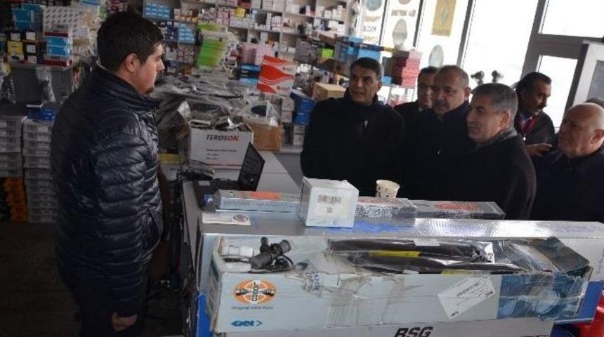 Tatvan Sanayi Esnafına Ziyaret