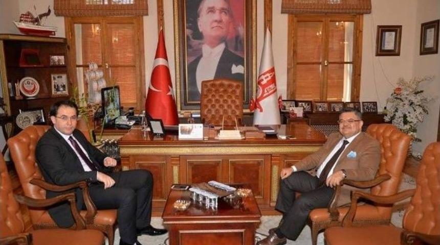 Başsavcı &Ccedil;oban&rsquo;dan Başkan Yağcı&rsquo;ya Ziyaret