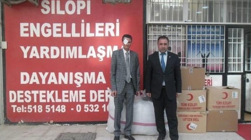 T&uuml;rk Kızılayı&rsquo;ndan Engellilere Yardım