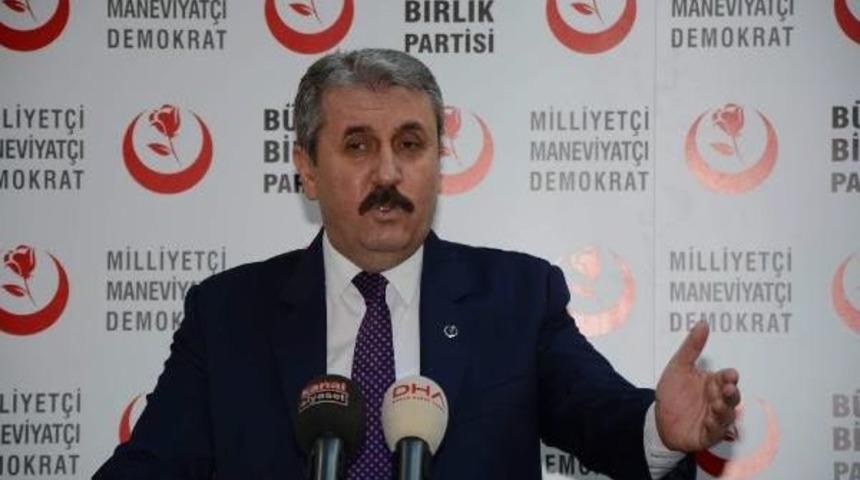 Destici: "başkanlık Sistemi Ve Anayasa Değişikliğinde Helal Bir T&uuml;rkiye Istiyoruz"