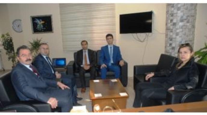 Kaymakam U&ccedil;ar&rsquo;dan M&uuml;d&uuml;r Ceylani&rsquo;ye Ziyaret