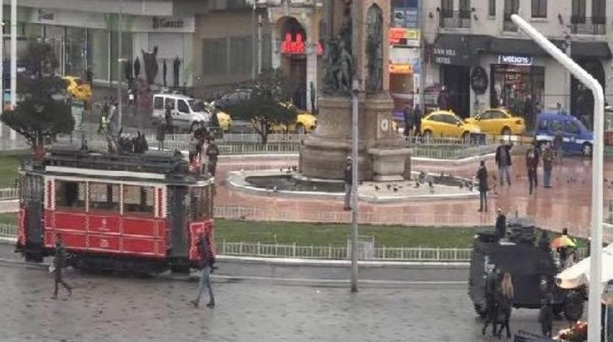 Taksim Tramvay Hattı Tadilata Giriyor