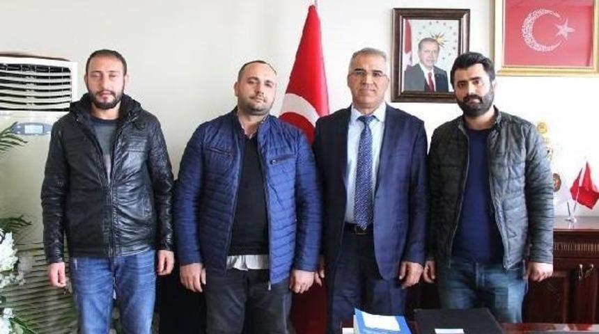 Bing&ouml;l'de 15 Temmuz Gazilerinden Başkana Ziyaret