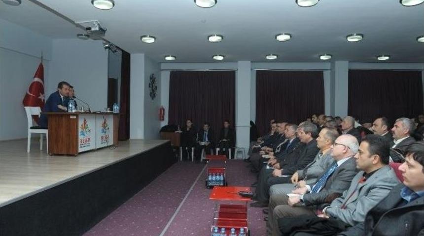 Vali &Ccedil;elik, Mahalle Muhtarlarıyla Bir Araya Geldi