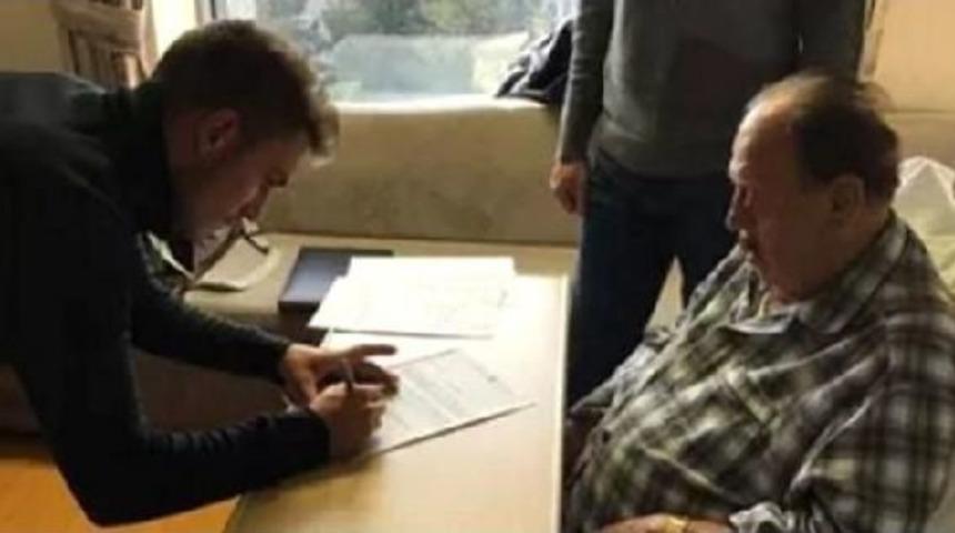 81 Yaşındaki Cavcav, Transferi Hastanede Yaptı