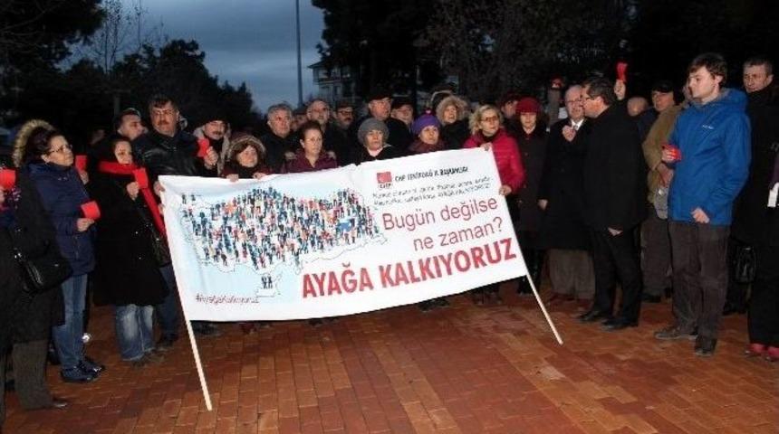 Chp&rsquo;den Sessiz Eylem