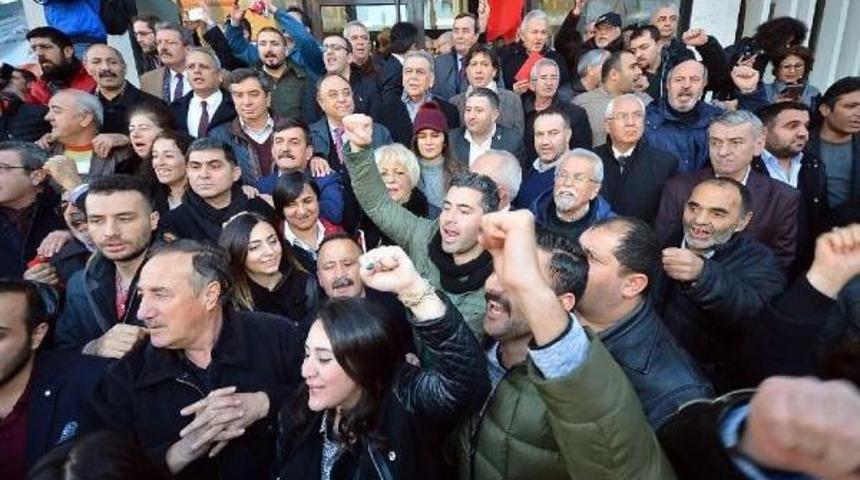 Chp'lilerden Başkanlığa 'hayır' Eylemi