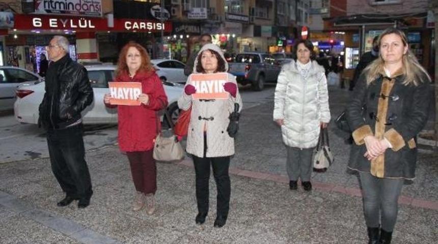 Balıkesir'de 3'&uuml;nc&uuml; G&uuml;n Eylemi