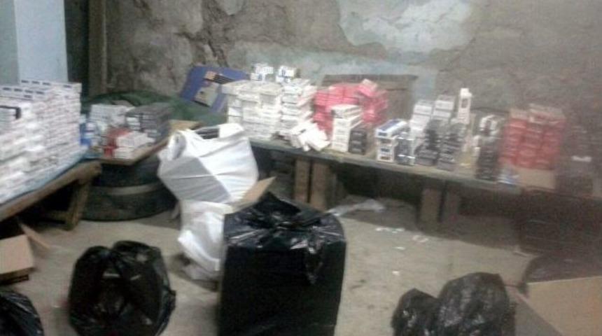 Kayseri&rsquo;de Ka&ccedil;ak Sigara Operasyonu