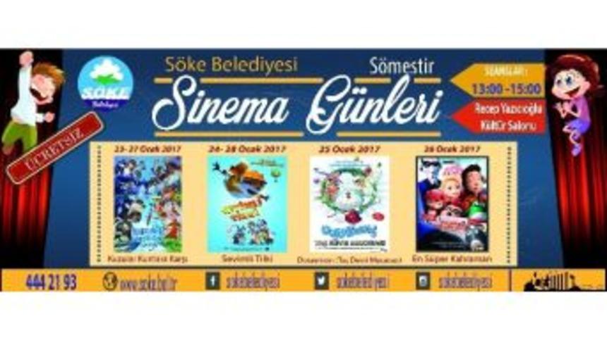 S&ouml;ke Belediyesi&rsquo;nden S&ouml;mestr Hediyesi Sinema G&uuml;nleri