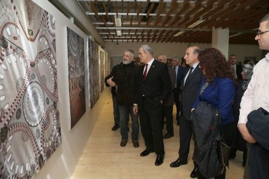 G&ouml;k, Kubbe / Boşluk Mimar Sinan Sergisi Sanatseverlerle Buluştu