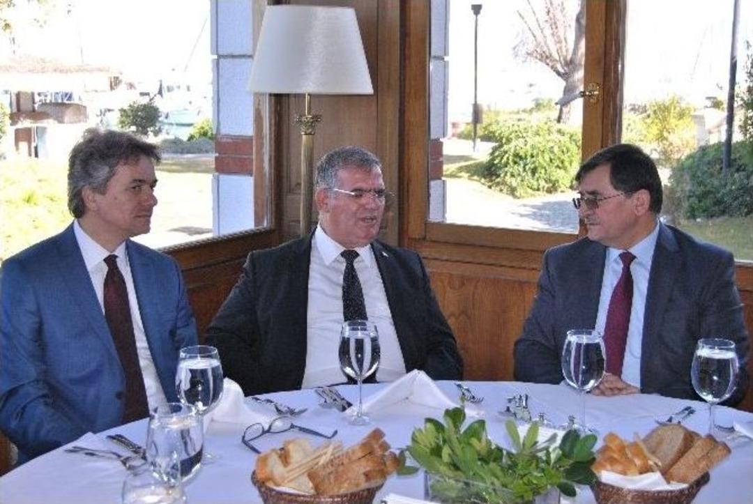 Fethiye Ve Seydikemer M&uuml;ft&uuml;leri İ&ccedil;in Veda Yemeği