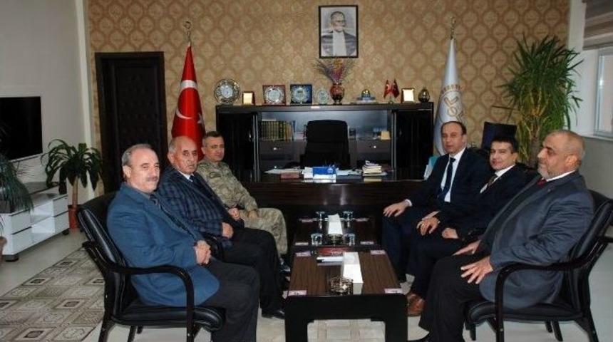 Vali Erin Kurumları Tek Tek Gezerek &Ccedil;alışmalar Hakkında Bilgi Alıyor