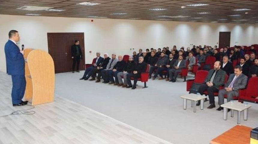 Viranşehir Kaymakamı &Ouml;mer &Ccedil;imşit Din G&ouml;revlileri İstişare Toplantısına Katıldı