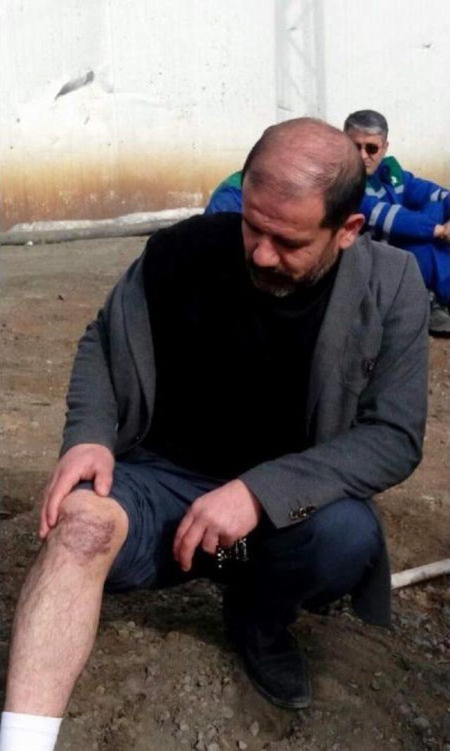 Şirvan da Işten &Ccedil;ıkarılan Maden Iş&ccedil;ilerinden Oturma Eylemi 2