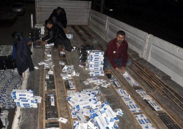 Osmaniye'de 103 Bin Paket Kaçak Sigara Ele Geçirildi