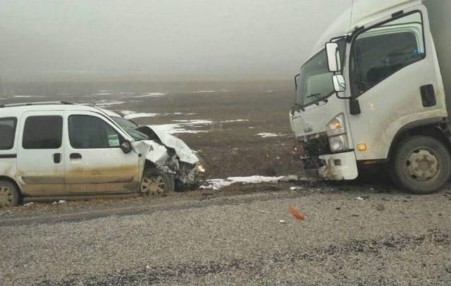 Çorum’da Trafik Kazası: 1 Yaralı