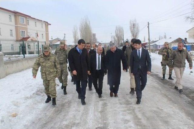 Vali Doğan, Selim’de İncelemelerde Bulundu