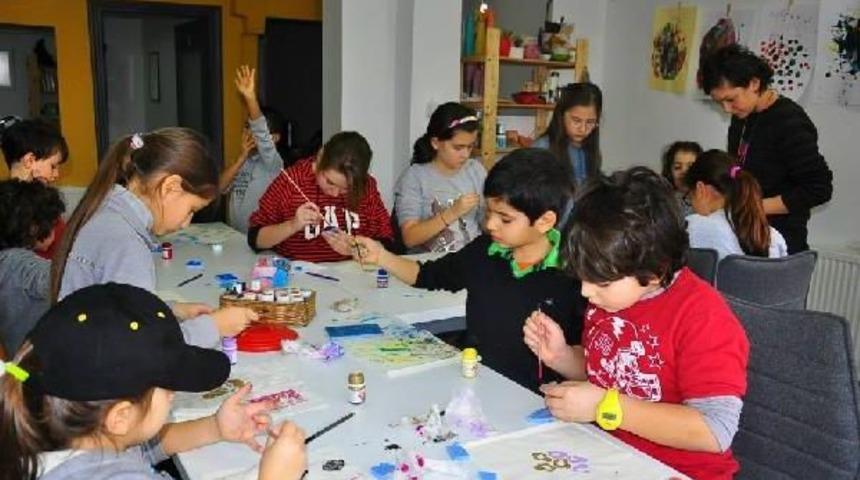 &Ccedil;ocuklar Yarıyıl Tatilinde Sanatla Buluşacak