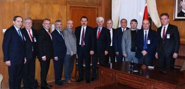 Başbakan Yıldırım a, Meclis te İneg&ouml;l K&ouml;ftesi Ikram Ettiler 2