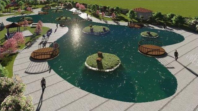 Arifiye’de Yapılan Kuğulu Park İnşaatı Devam Ediyor 2
