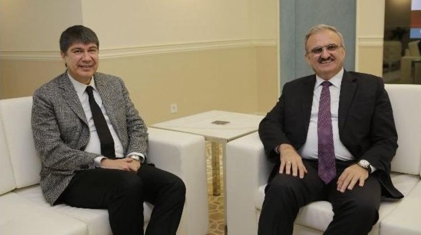 Vali Karaloğlu&rsquo;ndan Başkan T&uuml;rel&rsquo;e Hayırlı Olsun Ziyareti