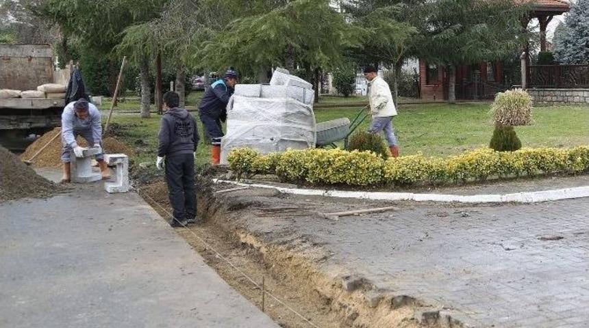 Sapanca Belediyesi Yağmur Suyu Çalışmasına Devam Ediyor