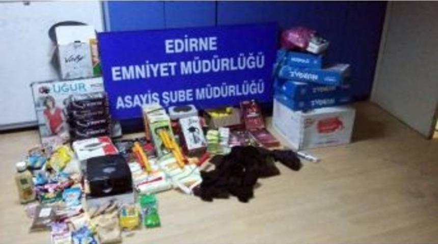 Edirne&rsquo;de Cezaevi Firarisi Hırsızlıktan Yakayı Ele Verdi