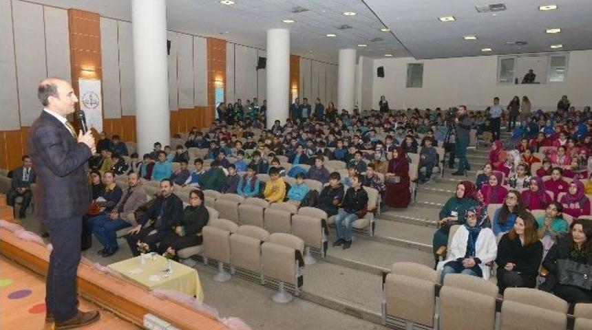 Başkan Edebali &Ouml;ğrencilere Enerji Tasarrufunu Anlattı