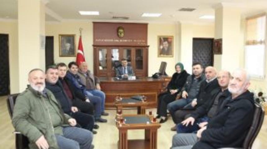 Meclis &Uuml;yelerinden Kaymakam Ada&rsquo;ya Ziyaret