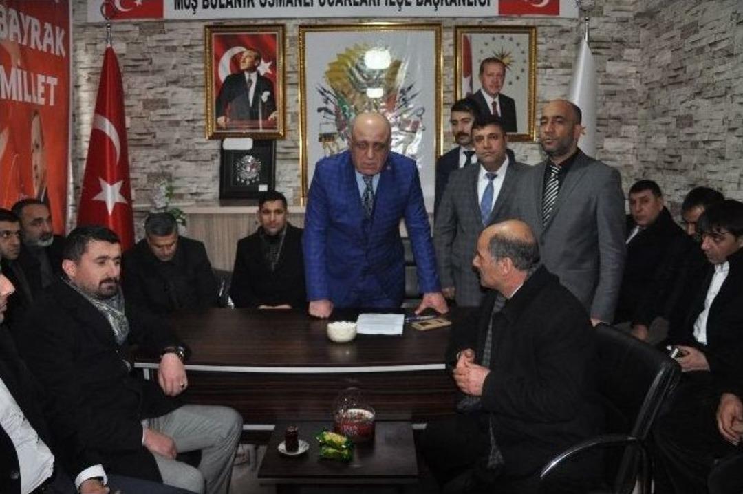 Osmanlı Ocakları Bulanık İl&ccedil;e Başkanlığı A&ccedil;ıldı