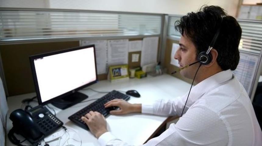 B&uuml;y&uuml;kşehir Belediyesi &Ccedil;ağrı Merkezine 2016 Yılında 180 Bin &Ccedil;ağrı Geldi