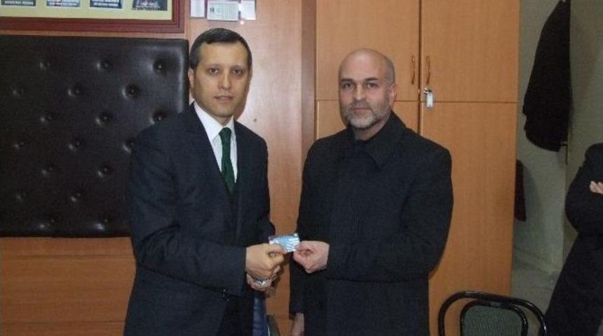 Yerk&ouml;yl&uuml; Muhtarlar Kimlik Kartlarına Kavuştular