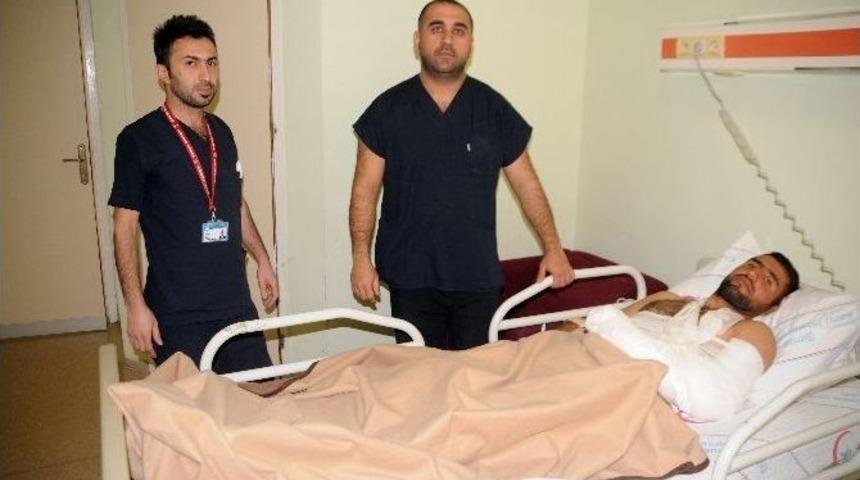 Erbil&rsquo;de &Ccedil;ukura D&uuml;şerek Yaralanan Gen&ccedil; Cizre&rsquo;de Tedavi Edildi