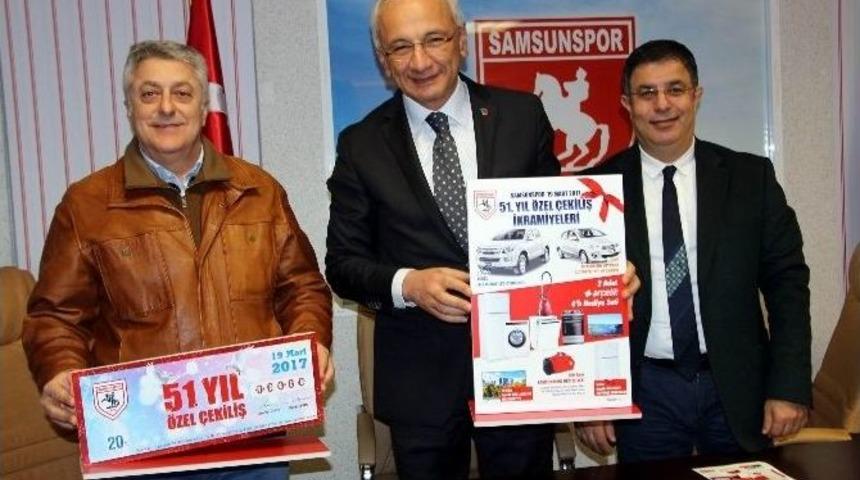 Samsunspor&rsquo;dan Piyango &Ccedil;ekilişi