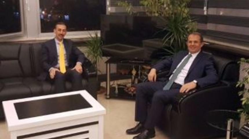 Vali Taşyapan&rsquo;dan Kaymakam &Ccedil;i&ccedil;ekli&rsquo;ye Ziyaret
