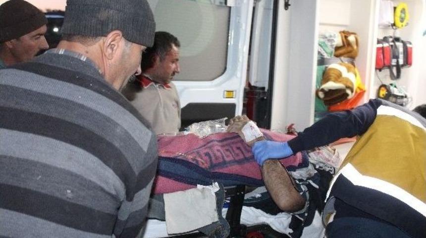 Kahta&rsquo;da İnşattan D&uuml;şen İş&ccedil;i Ağır Yaralandı