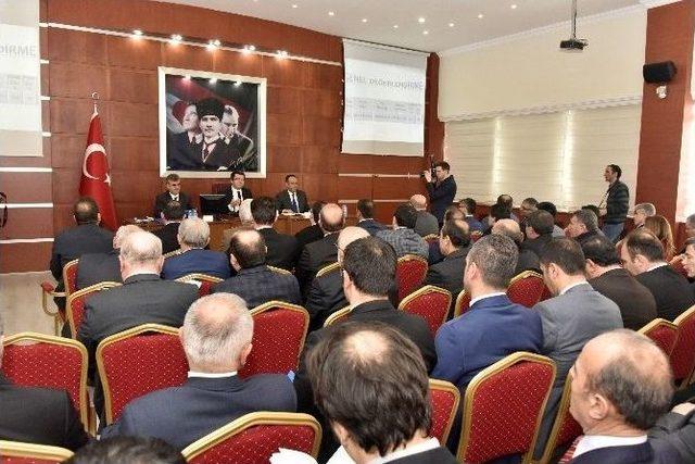 G&uuml;m&uuml;şhane&rsquo;de İl Koordinasyon Kurulu Toplantısı Yapıldı 1