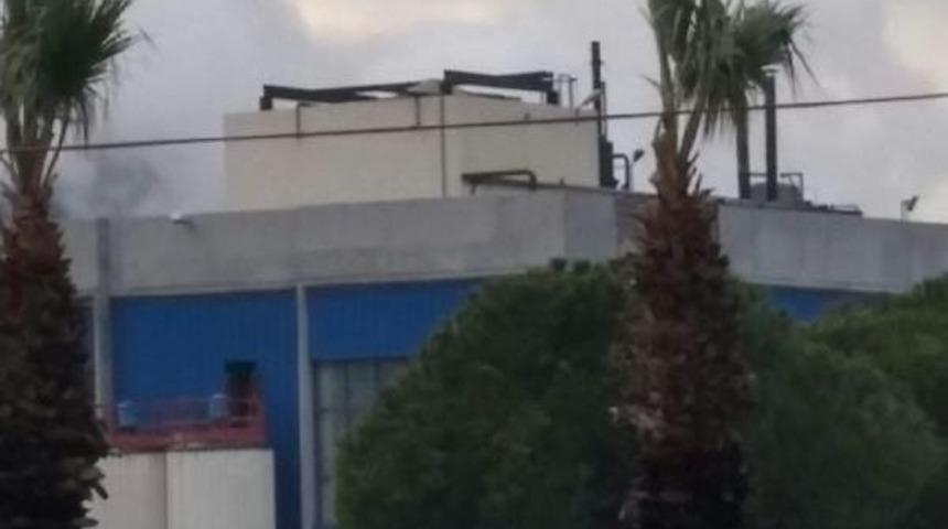 Yağ Fabrikasında Korkutan Yangın