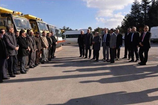 K&uuml;tahya&rsquo;da 21 K&ouml;ye Kar K&uuml;reme Aparatı 1