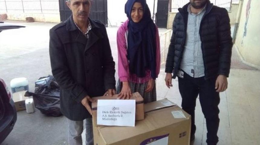 Dicle Elektrikten Kardeş Okula Yardım