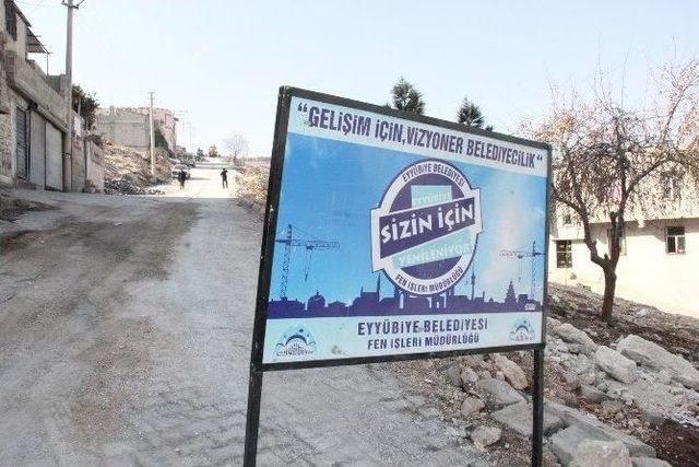 Eyyübiye Belediyesi Çalışmalarına Ara Vermeden Devam Ediyor